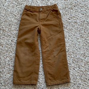 Boys lined Carhartt pants